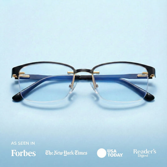 Frameless Smart Zoom Blue Light Glasses